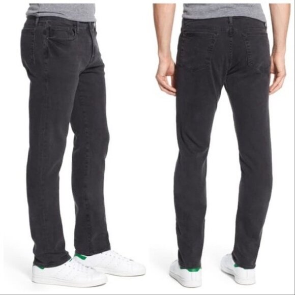Frame L'Homme Skinny Fade to Grey Jeans - Picture 1 of 7